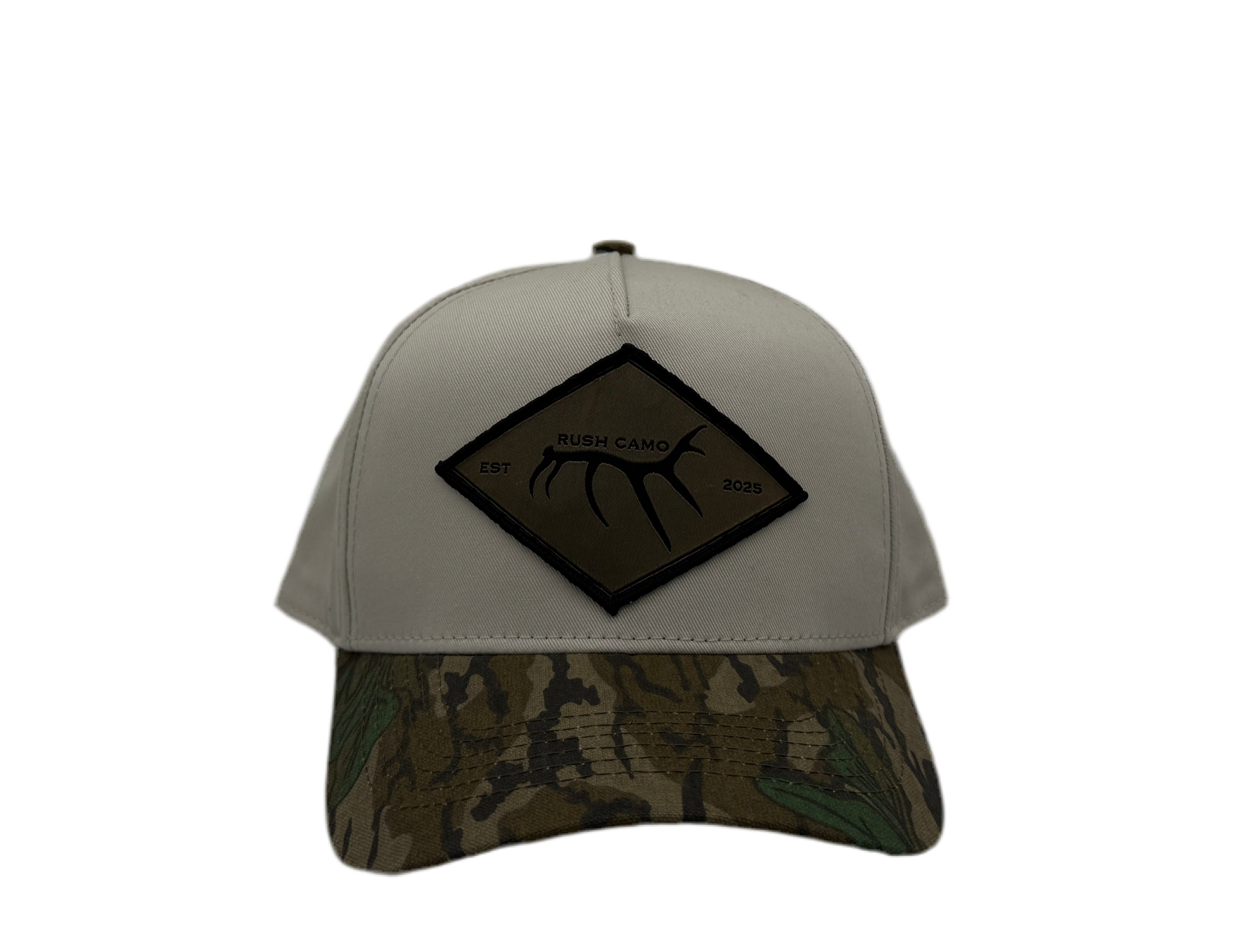 Rush Camo Elk Shed Green Leaf And Ivory