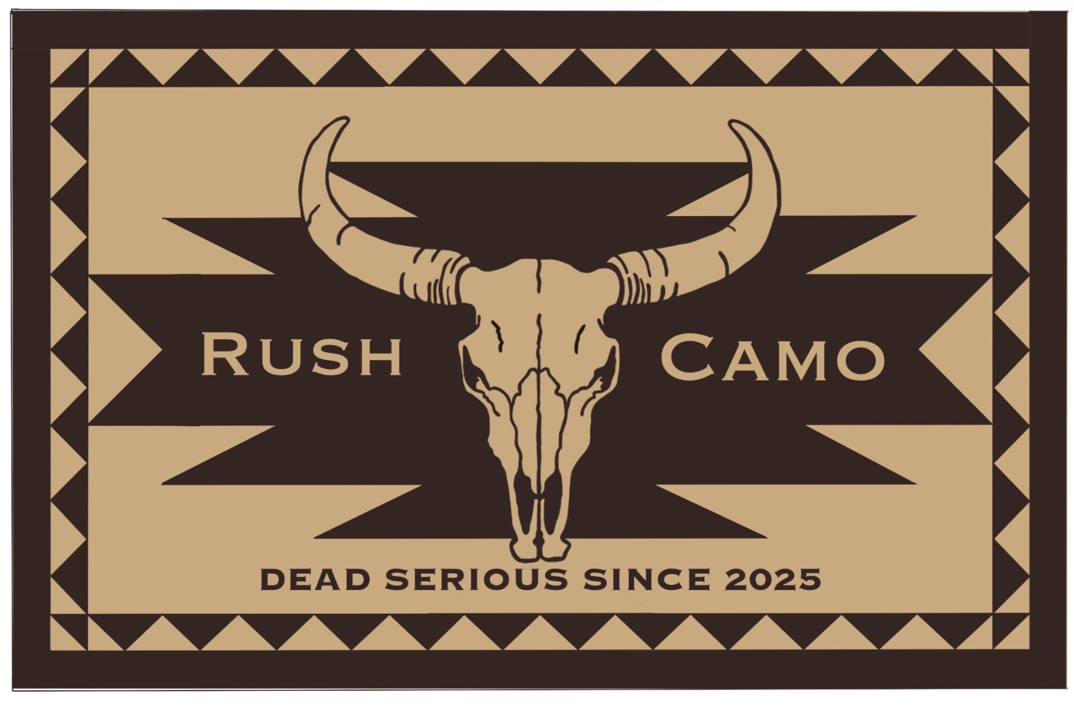Rush Camo’s Steer Head Sticker